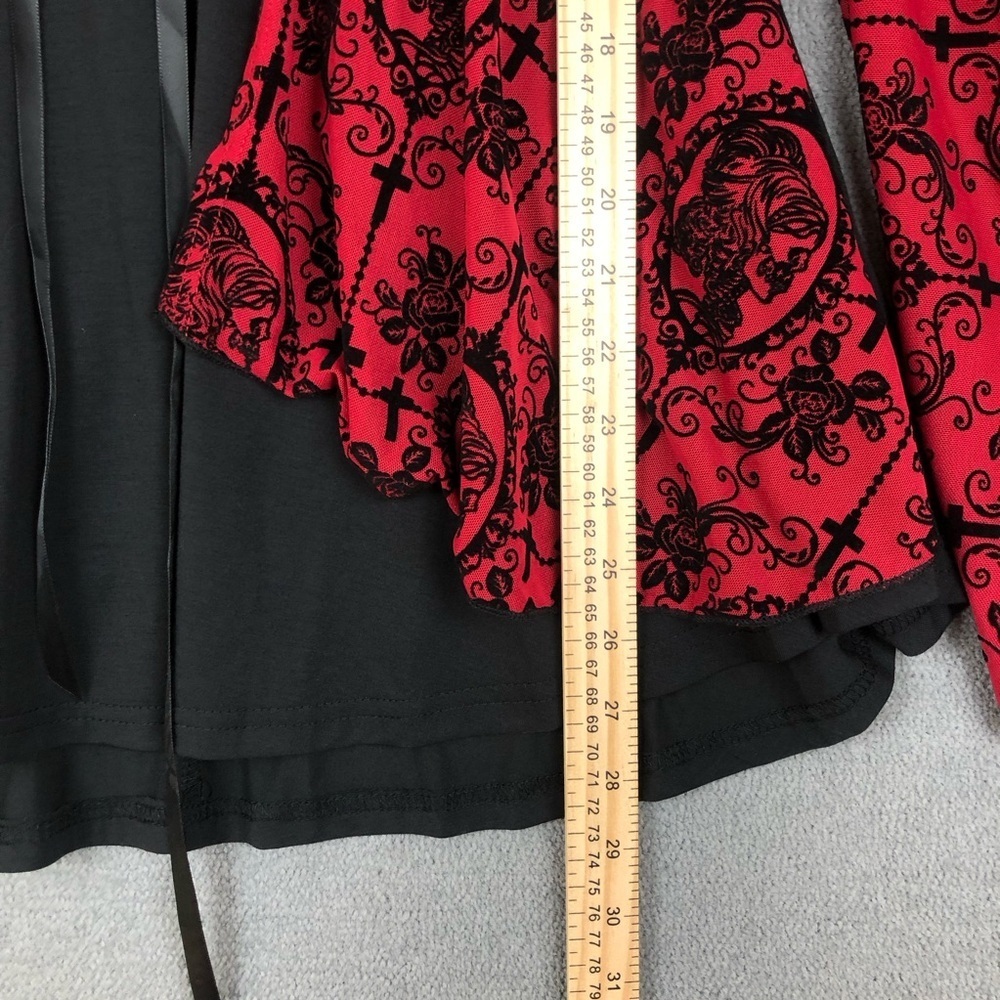 Rosegal long bell sleeve whimsigoth witchy top size M - Picture 10 of 10